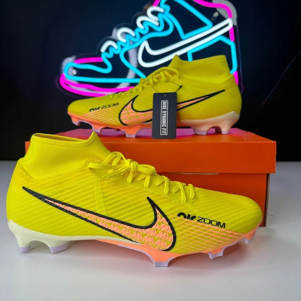 Nike Zoom Mercurial Superfly 9 Academy MG Lucent Pack Soccer Men's Size 13